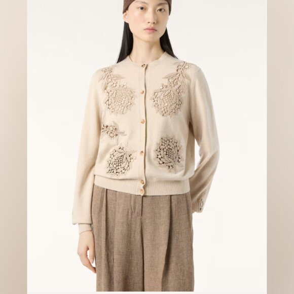 Loro Piana Women's Fine Cashmere Cardigan - Picture 1 of 12